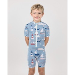 Combinaison UV 50+ → PETITBATEAU| meilleure protection