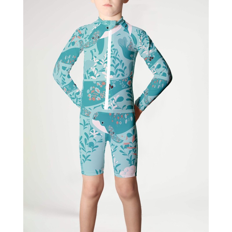 UV 50+  Swim suit → WHALES - 5