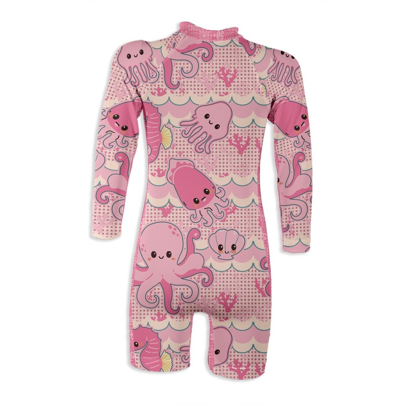 Combinaison UV 50+ → BABYPINKSEA