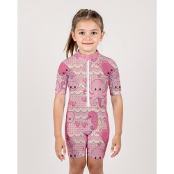 UV 50+  Swim suit → BABYPINKSEA - 1