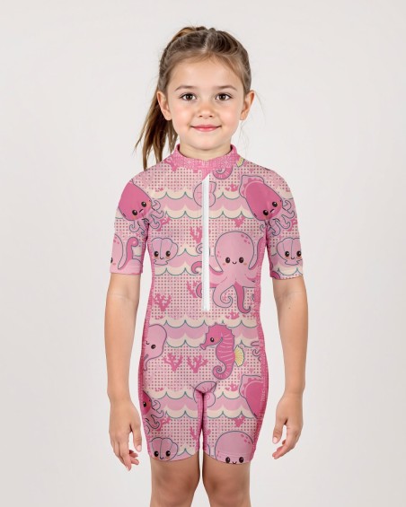 UV 50+  Swim suit → BABYPINKSEA - 1