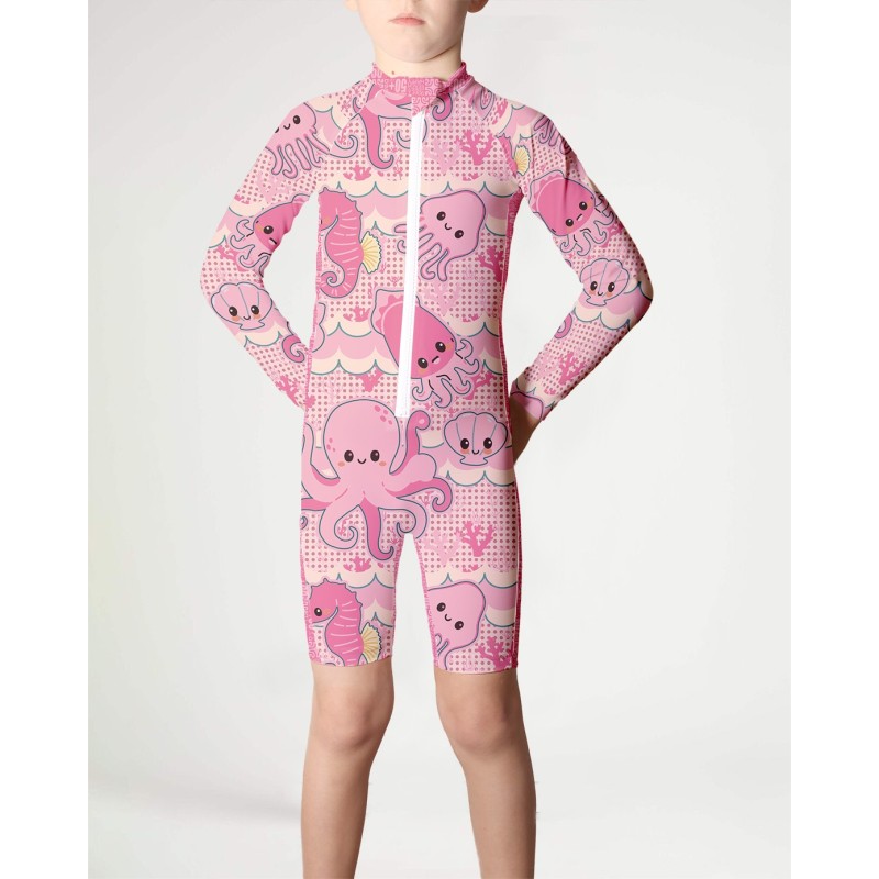 UV 50+  Swim suit → BABYPINKSEA - 5