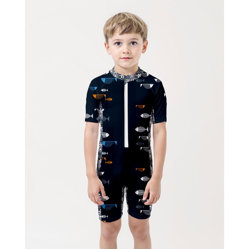 UV 50+  Swim suit → BIGFISHNAVY - 1