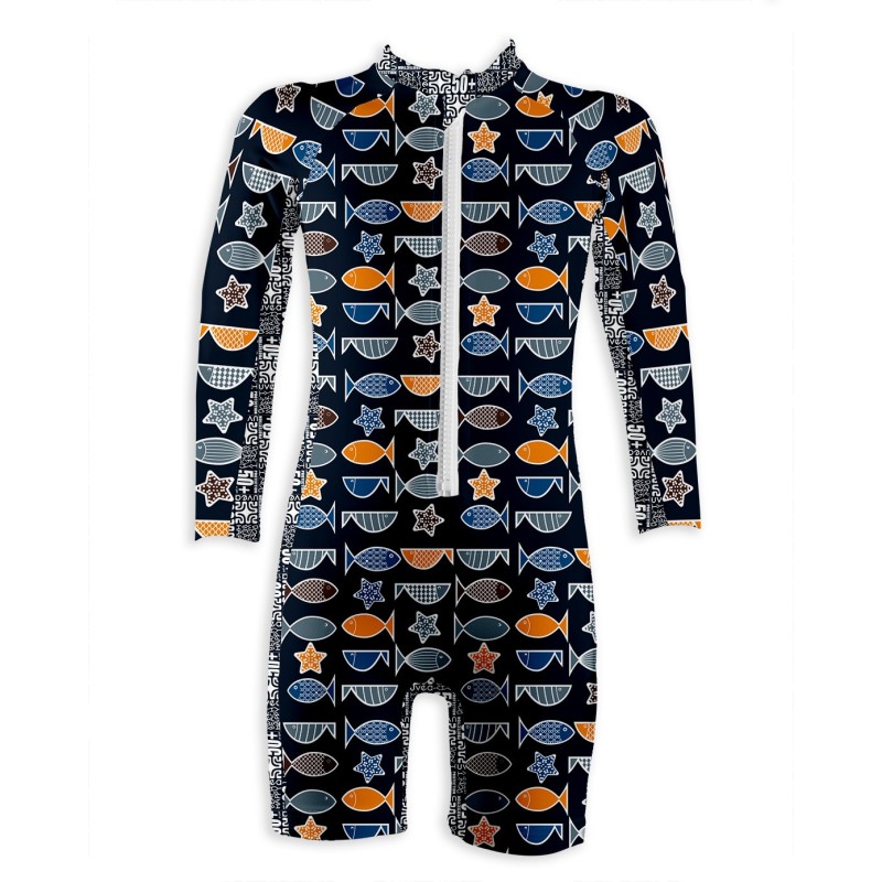 UV 50+ sunsuit → FISH - 6