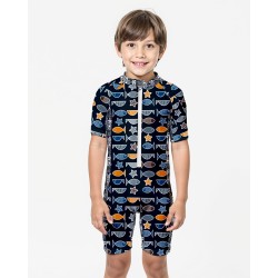 UV 50+ sunsuit → FISH - 1