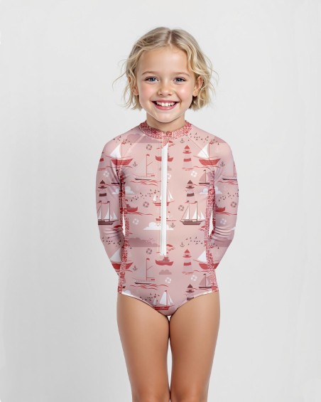 Maillot de bain UPF 50+ → BATEAUROSE