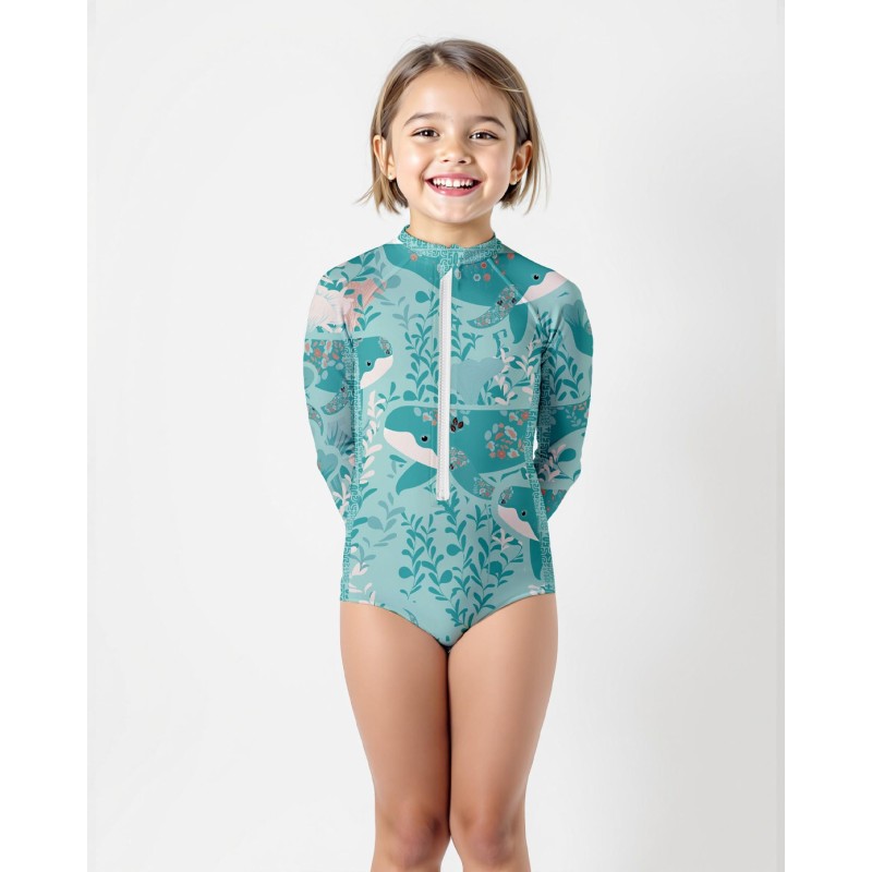 Maillot de bain UPF 50+ → WHALE