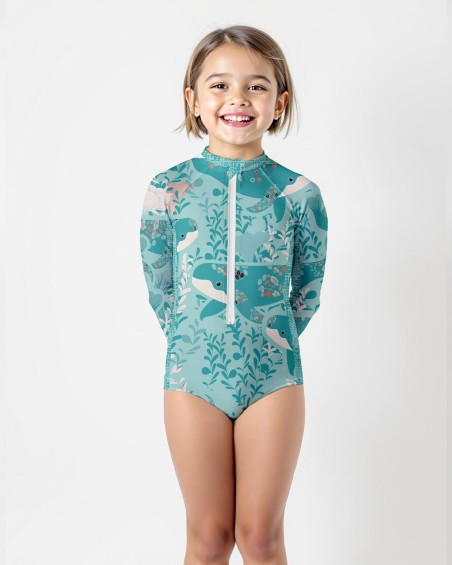 Maillot de bain UPF 50+ → WHALE