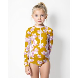 Maillot de bain UPF 50+ → SAKURAMOUTARDE | Maillot de bain haute performance