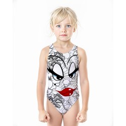 MAILLOT PISCINE 1 PIECE BLANCMANGA