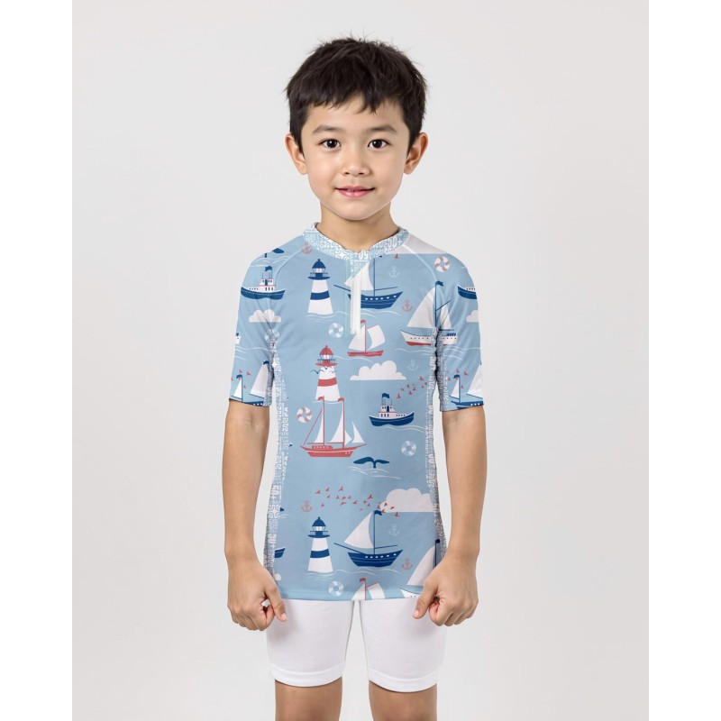 ANTI UV 50+ T-SHIRT → PETITBATEAU - 1