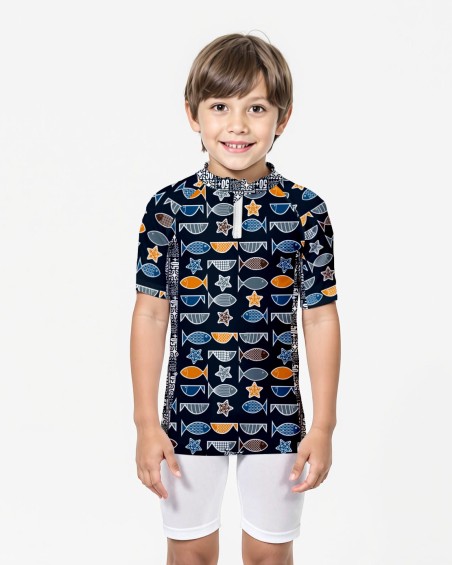 TEE SHIRT UV 50+ → POISSON