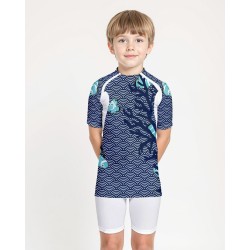 CAMISETA UV 80 → NAVYCLOWN - 1