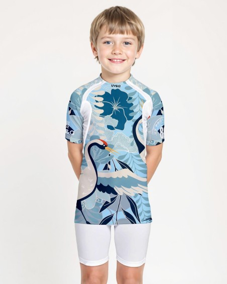 TEE SHIRT UV 80 → ALOHABLUE