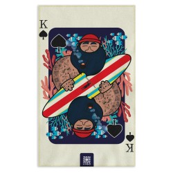 Serviette → ROIDEPIQUE | Serviette de plage en coton