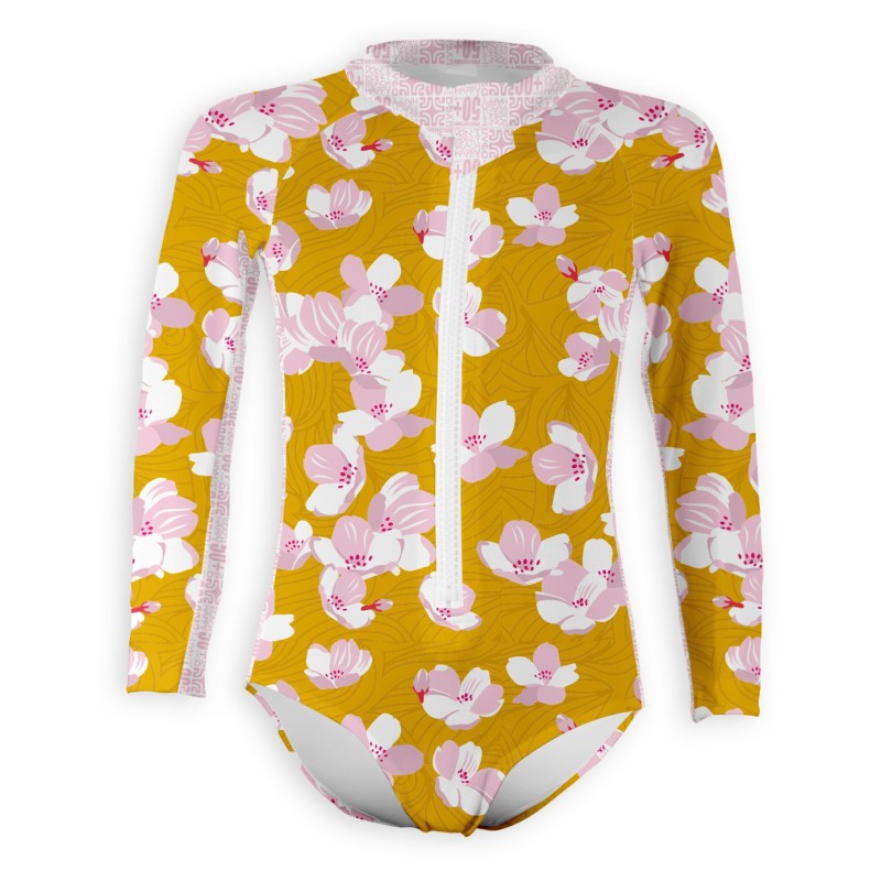 Maillot de bain UPF 50+ → SAKURAMOUTARDE