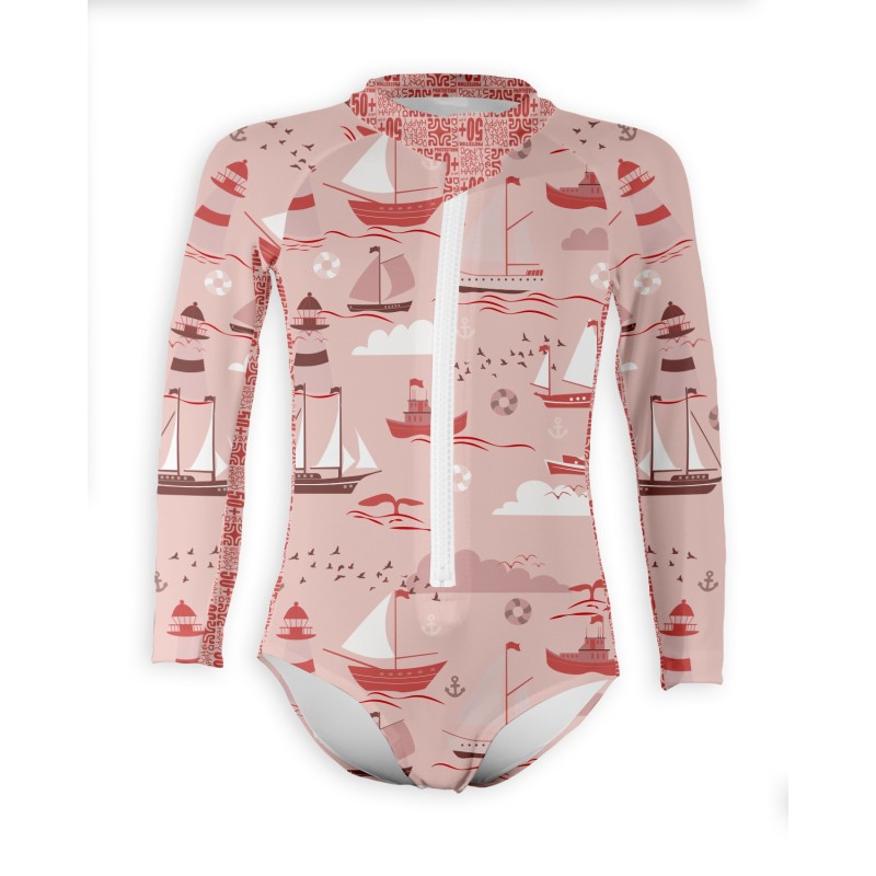 Maillot de bain UPF 50+ → BATEAUROSE