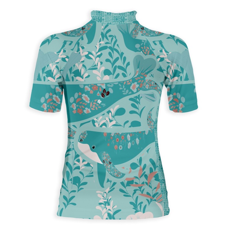 ANTI UV 50+ T-SHIRT → WHALES - 4