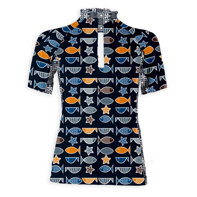 TEE SHIRT UV 50+ → POISSON