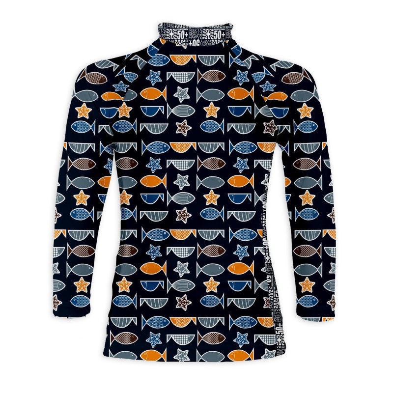 CAMISETA ANTI UV 50+ → POISSON - 7