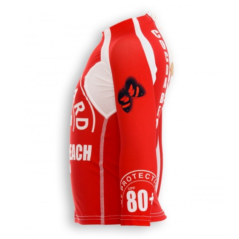 TEE SHIRT UV 80 → LIFEGUARD