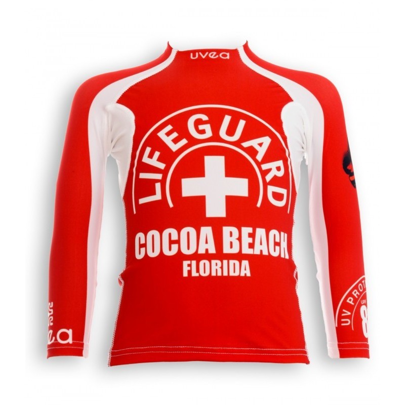 TEE SHIRT UV 80 → LIFEGUARD