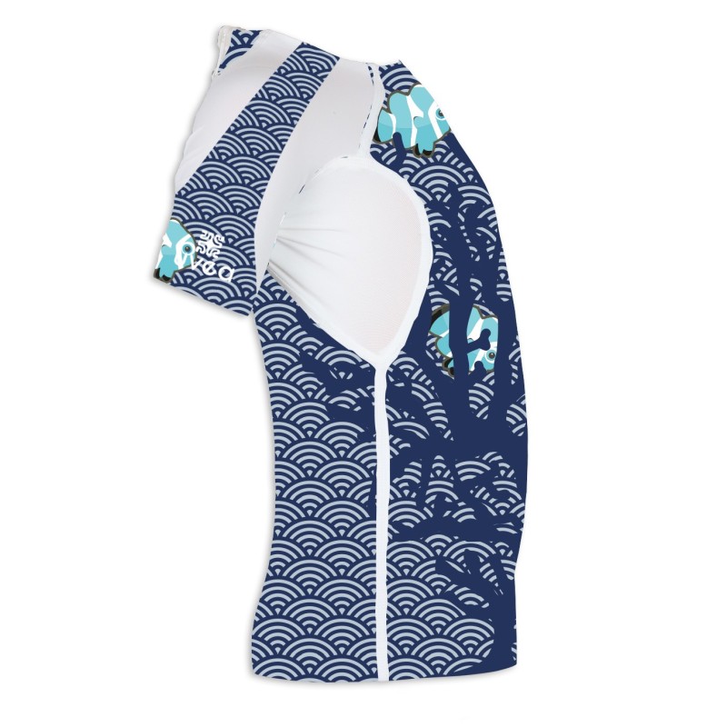 CAMISETA UV 80 → NAVYCLOWN - 3