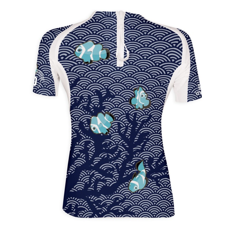 TEE SHIRT UV 80 → NAVYCLOWN