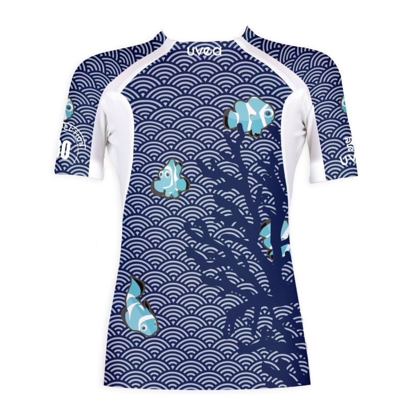 UV 80 T-SHIRT → NAVYCLOWN - 2