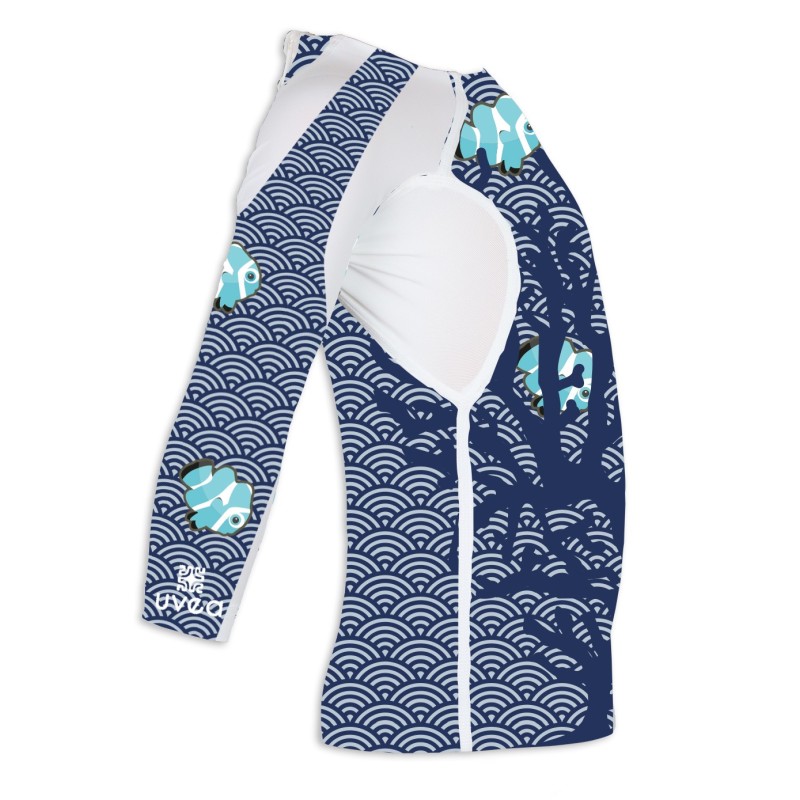 CAMISETA UV 80 → NAVYCLOWN - 6