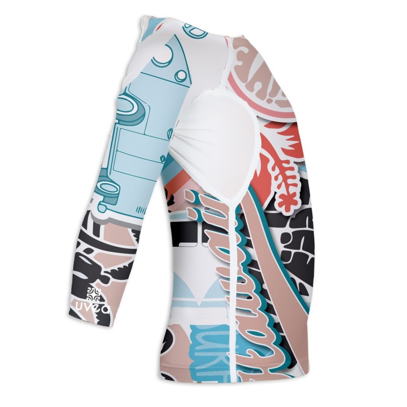 CAMISETA UV 80 → PEGATINA - 6