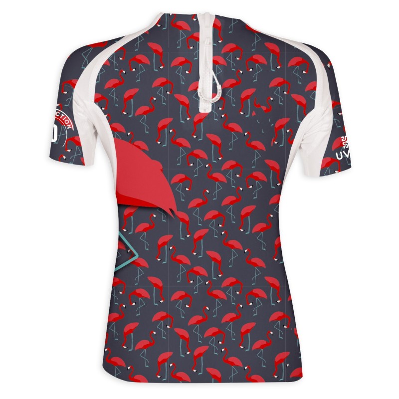 CAMISETA UV 80 → FLAMINGO - 4