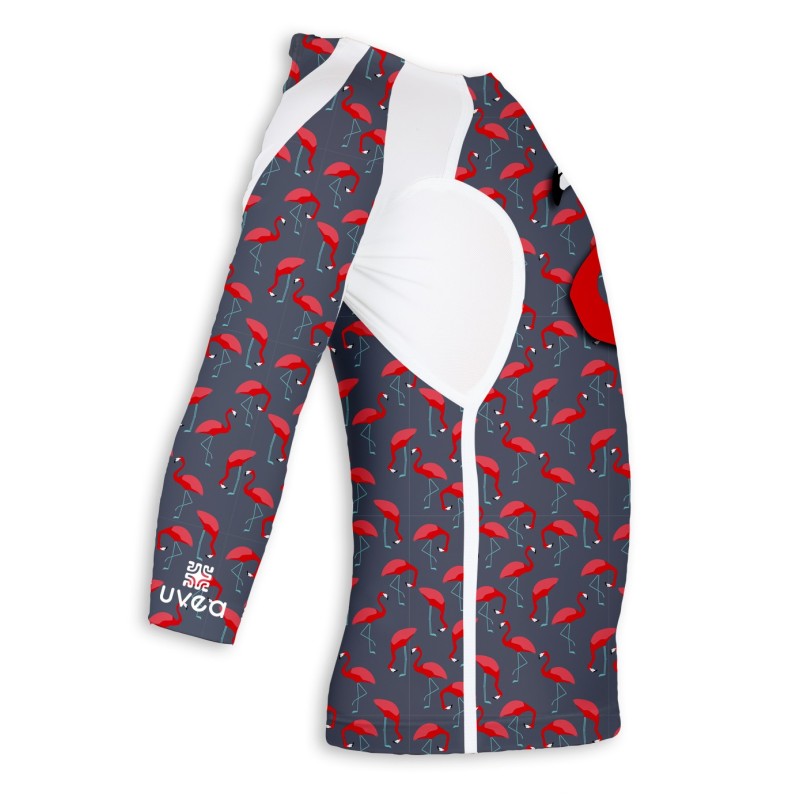 CAMISETA UV 80 → FLAMINGO - 6