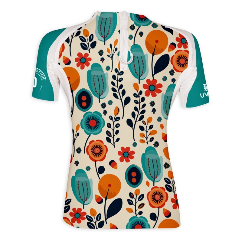 CAMISETA UV 80 → SEAFLOWER - 4