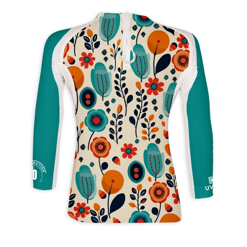 TEE SHIRT UV 80 → SEAFLOWER