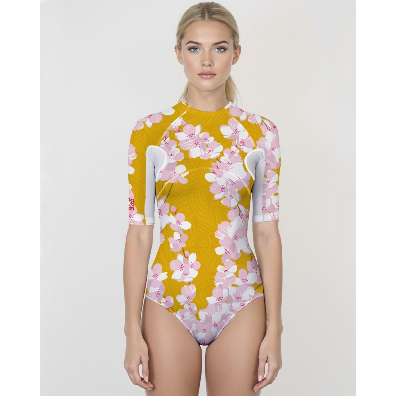 Rashguard UV 80 → SAKOURA MOUTARDE - 1