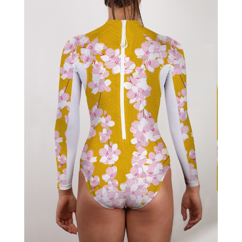 Rashguard UV 80 → SAKOURA MOUTARDE - 8