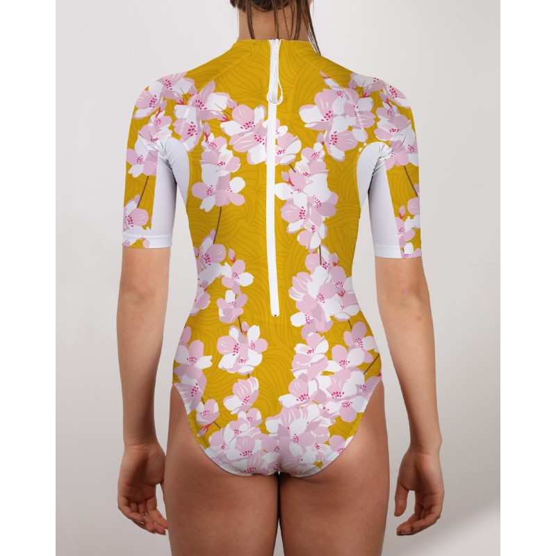 Rashguard UV 80 → SAKOURA MOUTARDE - 4