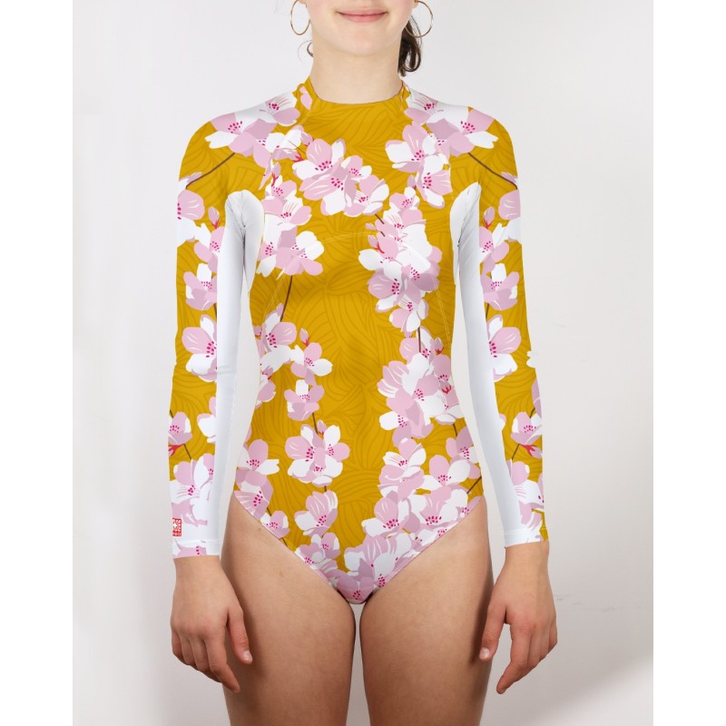 Rashguard UV 80 → SAKOURA MOUTARDE - 5