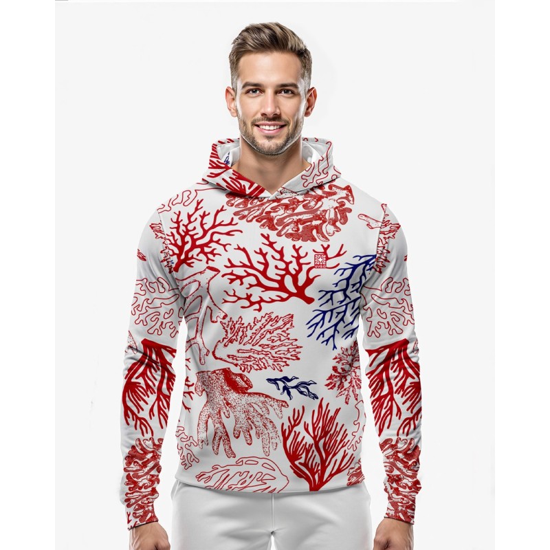 Lycra Anti Uv Capuche → CORAIL