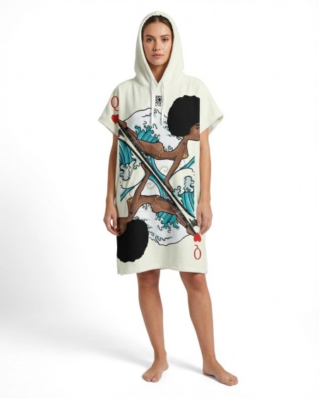 Badeponcho DAMEDECOEUR | Ultra Weich & Gemütlich | UVEA