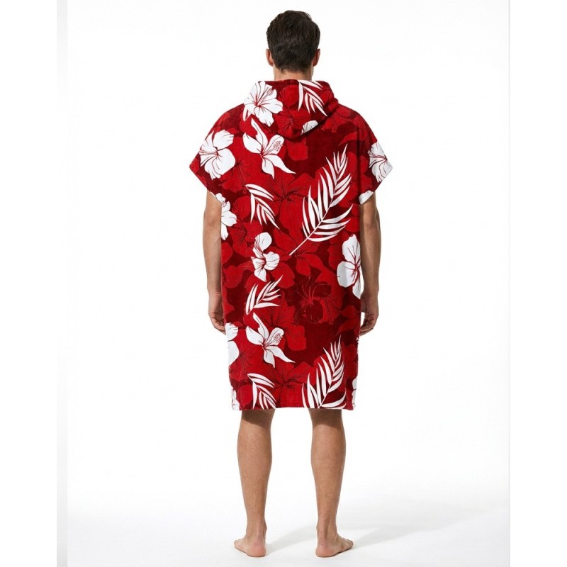 Bath Poncho REDFLOWER | Floral & Elegant | UVEA