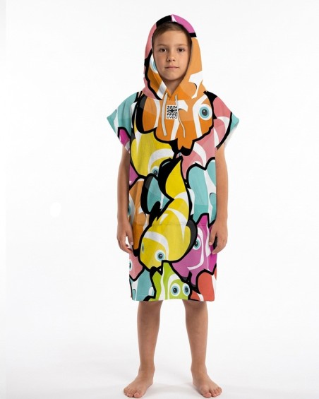 Poncho de bain CLOWN | Doux & amusant | UVEA