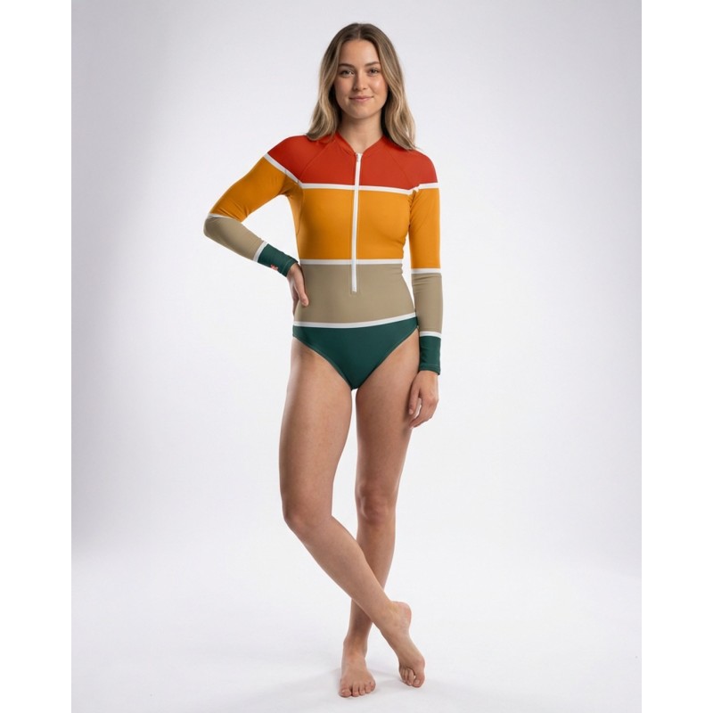 Women's UV Swimsuit LINE | UPF 80 | Vivid Colors & Sun Protection
