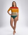 UV-Badeanzug UPF 80 Damen – LINE - 5 — manche courte vue 2