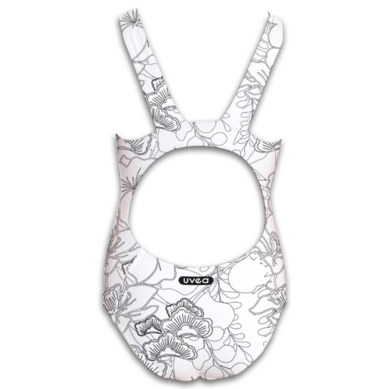 MAILLOT PISCINE 1 PIECE BLANCMANGA