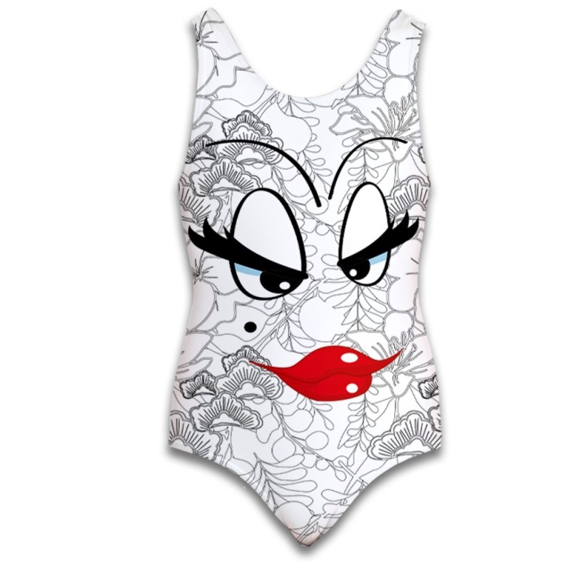 ONE PIECE SWIMSUIT- BLANCMANGA - 2