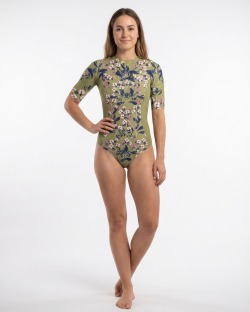 Combinaison anti-UV UPF 80 femme – FORET — manche courte