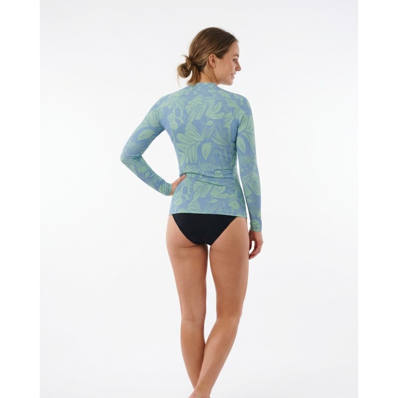 Women's UPF 80 UV T-shirt – BLEUVERT - 4