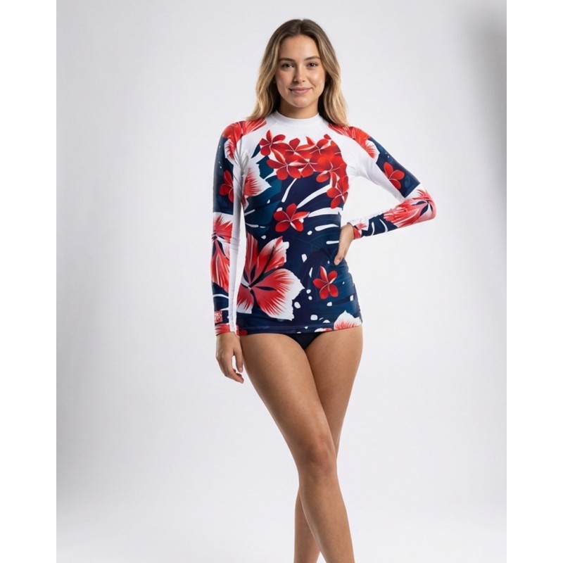 Tee-shirt anti-UV UPF 80 femme – HAWAII